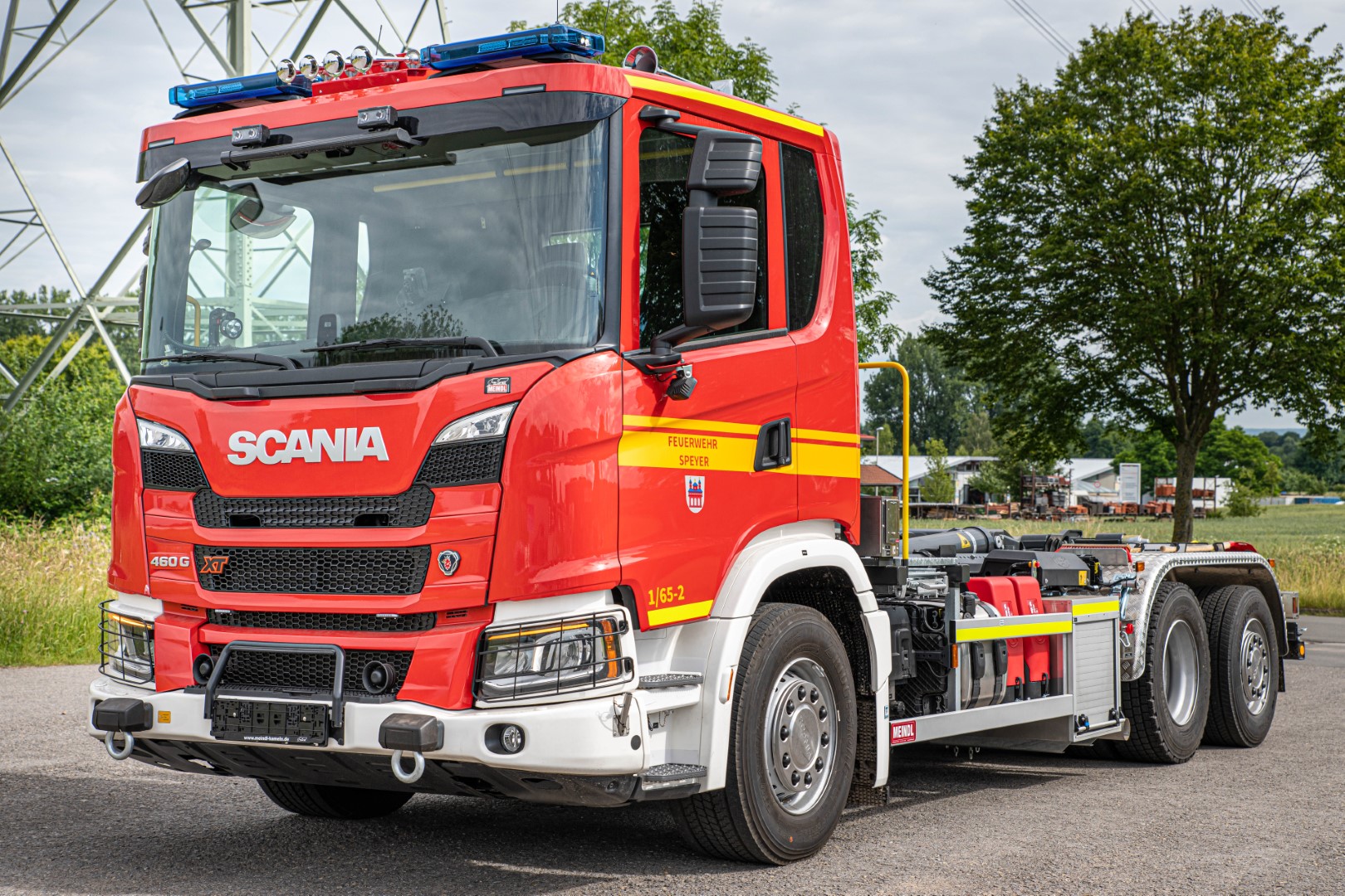 Wechsellader WLF FW Speyer Hytrans Scania