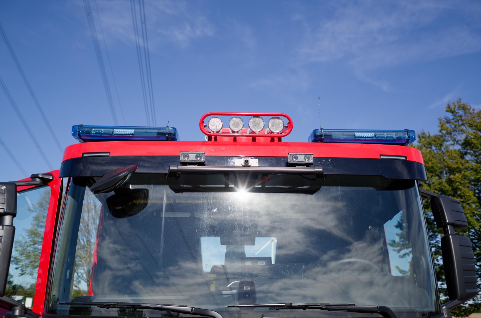 SCANIA Feuerwehrfahrzeug LKW Wechsllader WLF 26/6900, Feuerwehr Gütersloh Abrollkipper Meiller MEINDL Fahrzeugbau