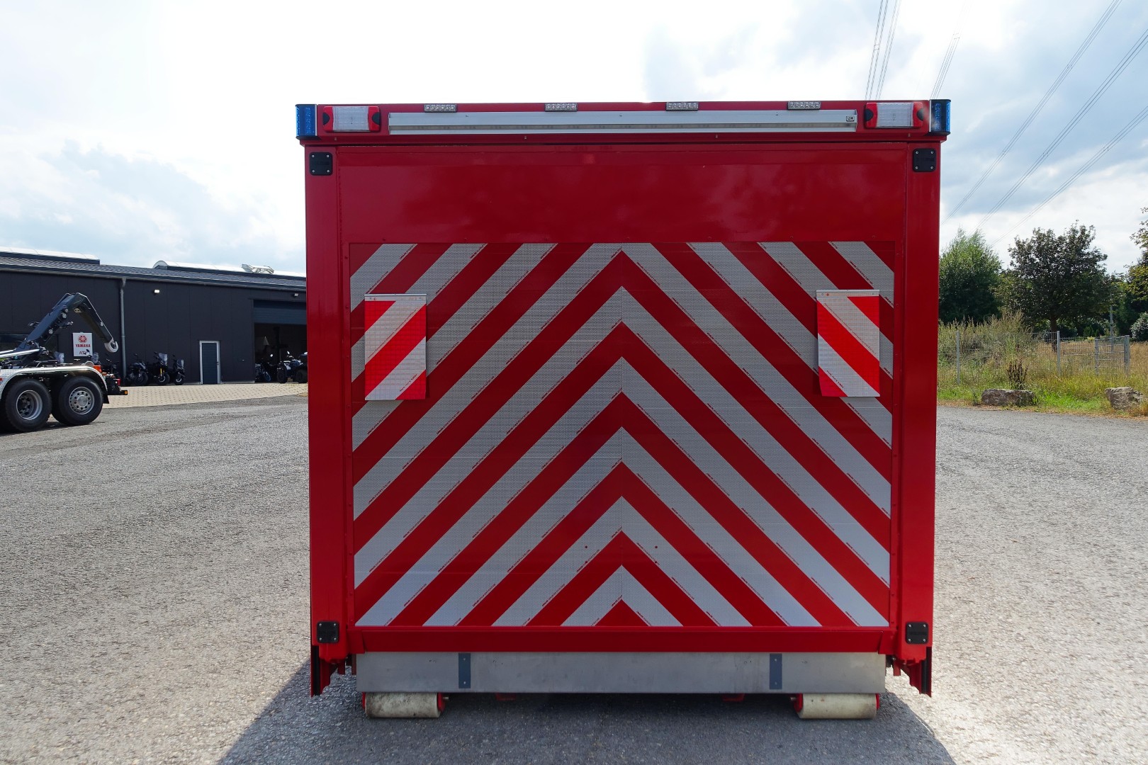 Abrollbehälter AB-Waldbrand, AB-Logistik, Meindl, Feuerwehr Ludwigslust-Parchim