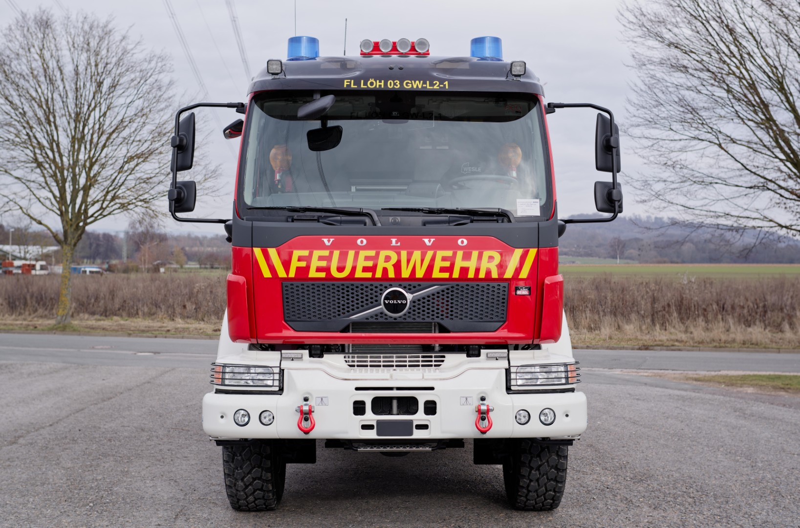 Gerätewagen Logistik 2 GW-L2 Feuerwehr Löhne Meindl Fahrzeugbau GmbH Volvo Wesle