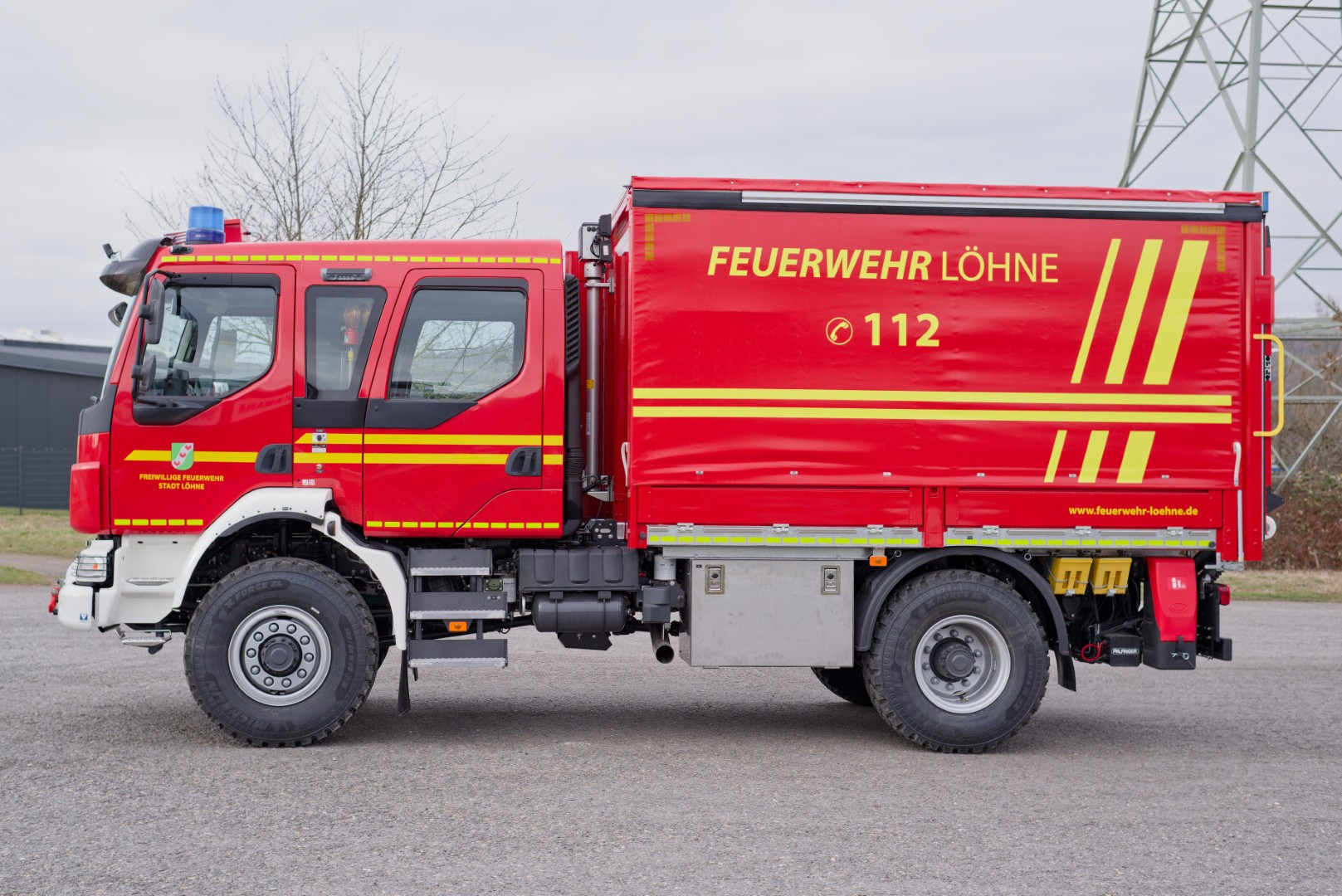 Gerätewagen Logistik 2 GW-L2 Feuerwehr Löhne Meindl Fahrzeugbau GmbH Volvo Wesle
