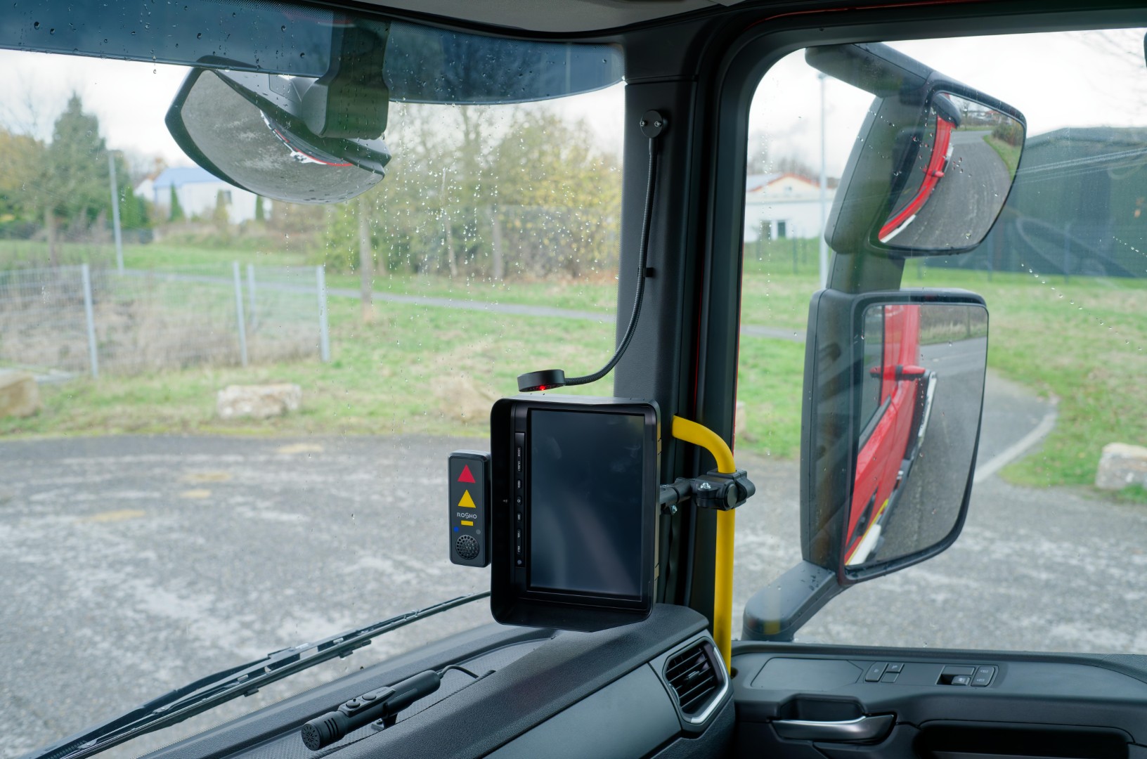 SCANIA Feuerwehrfahrzeug LKW Wechsellader WLF 32/6900, Feuerwehr Warendorf Abrollkipper Meiller MEINDL Fahrzeugbau Hänsch DBS850 Rotzler TR030 Fire Treibmatic