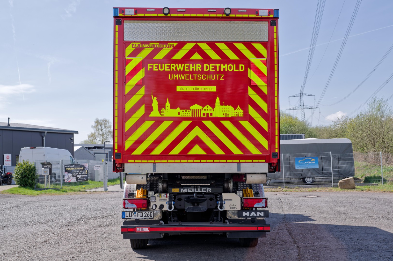 Abrollbehälter AB-Logistik Feuerwehr