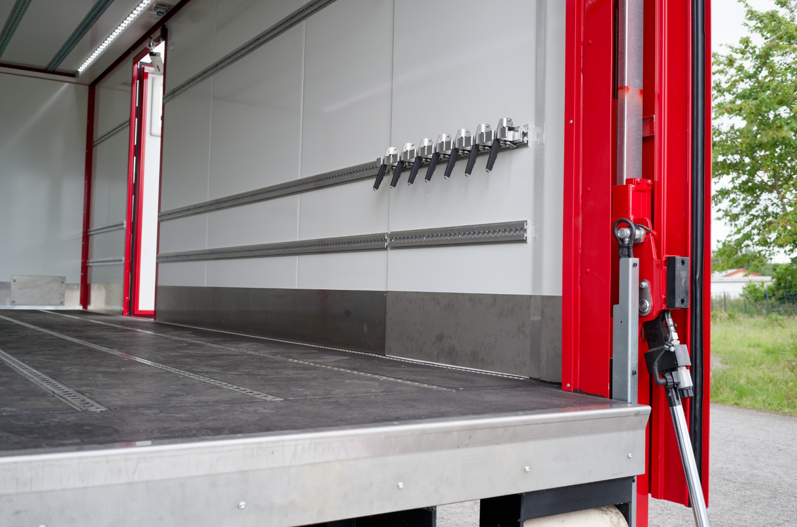 Abrollbehälter AB-Logistik Feuerwehr Segeberg ABC Zug