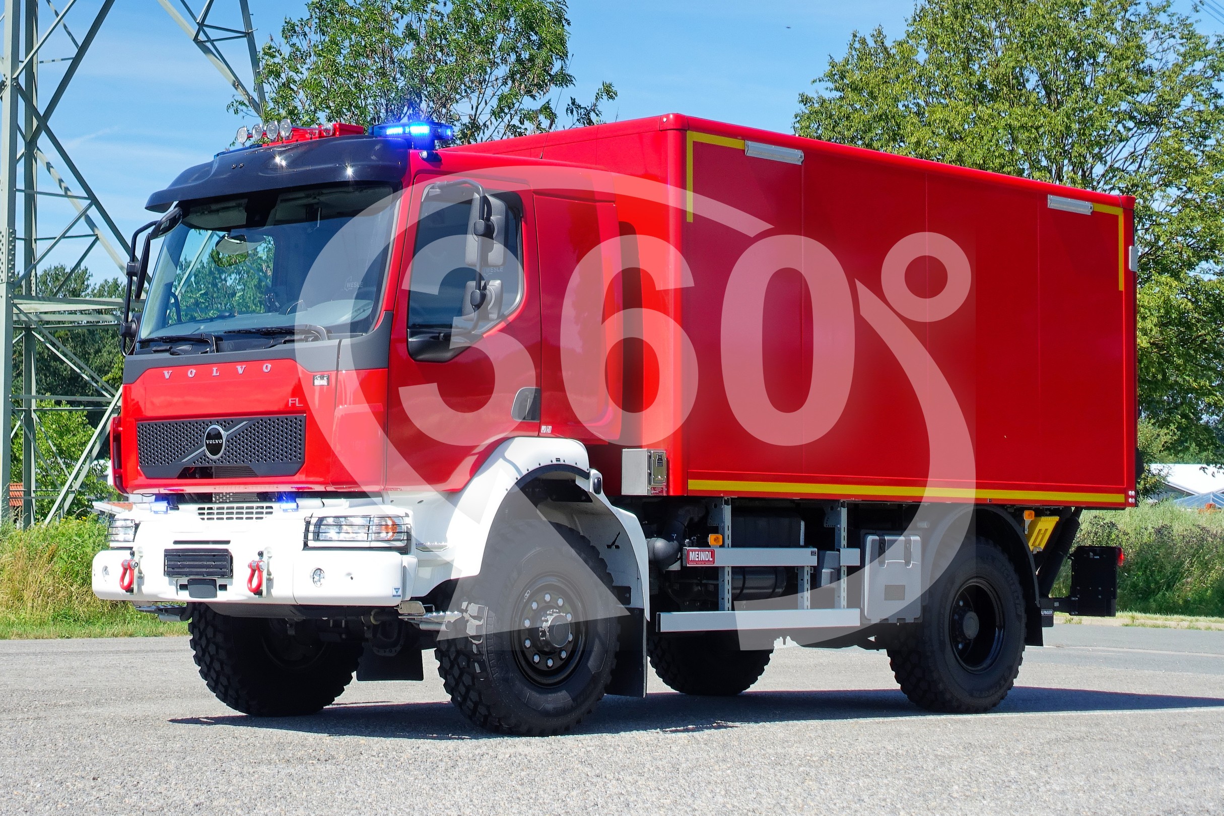 Feuerwehr Wuppertal Gerätewagen Logistik GW-L2 Meindl Fahrzeugbau GmbH Volvo FL Wesle Nutzfahrzeuge
