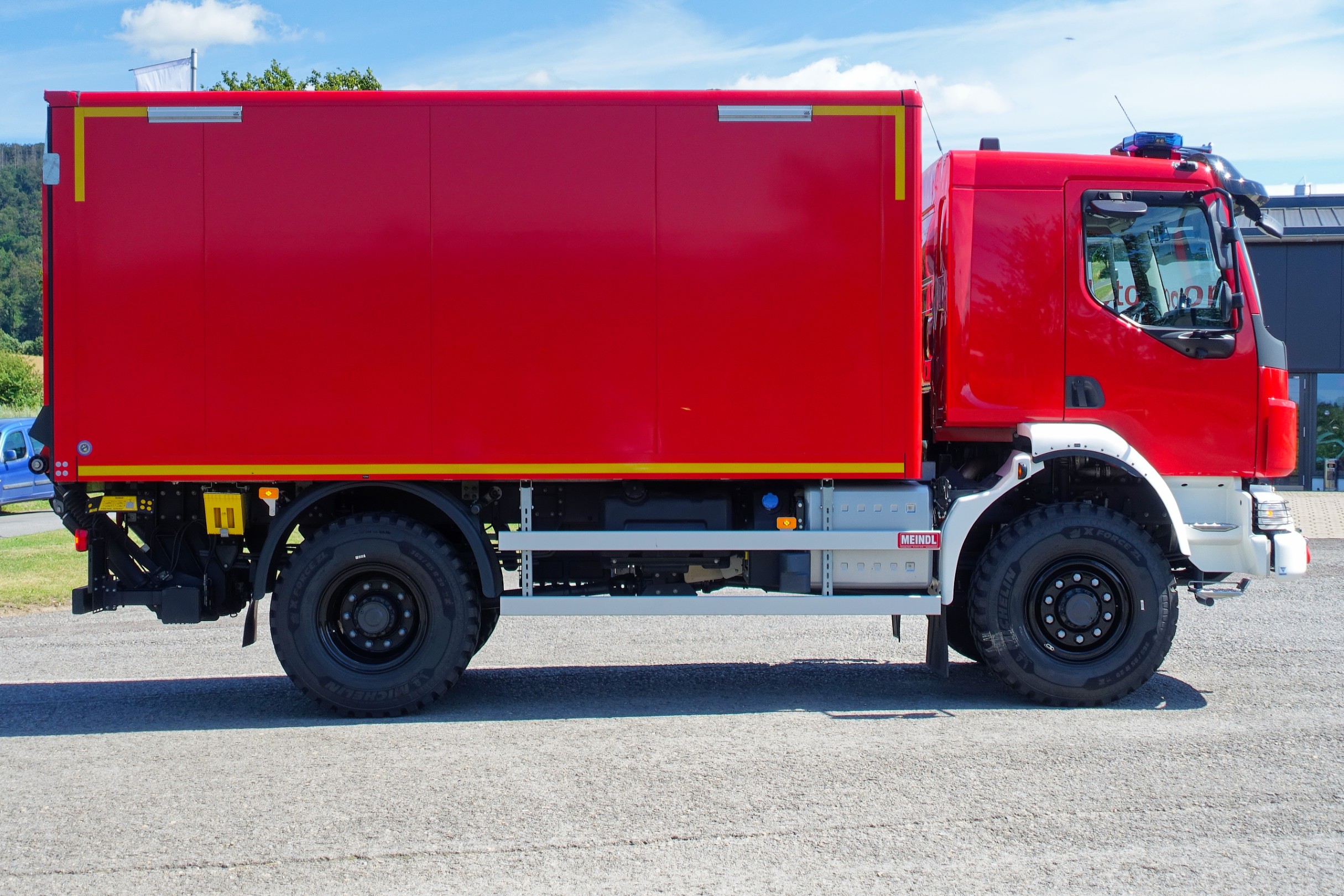 Feuerwehr Wuppertal Gerätewagen Logistik GW-L2 Meindl Fahrzeugbau GmbH Volvo FL Wesle Nutzfahrzeuge