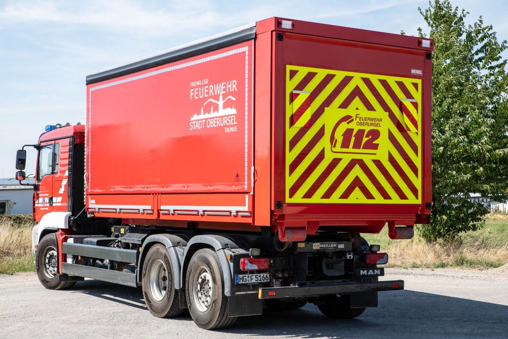 Abrollbehälter AB-Logistik Feuerwehr Oberursel