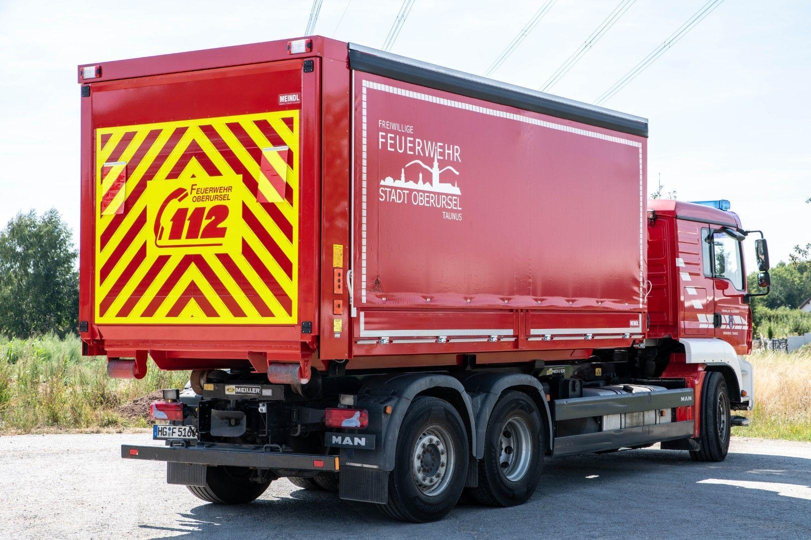 Abrollbehälter AB-Logistik Feuerwehr Oberursel