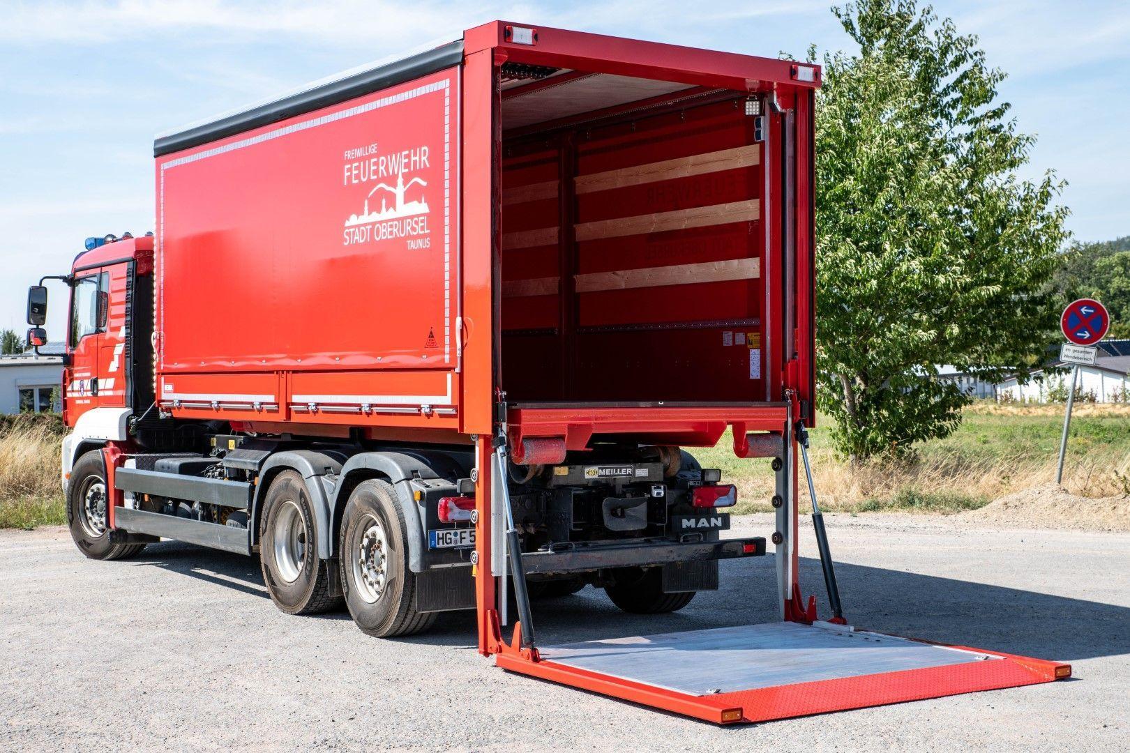 Abrollbehälter AB-Logistik Feuerwehr Oberursel