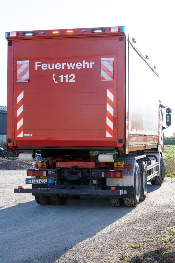 Abrollbehälter AB-Logistik Feuerwehr Kreis Gütersloh Dhollandia DHVBC2