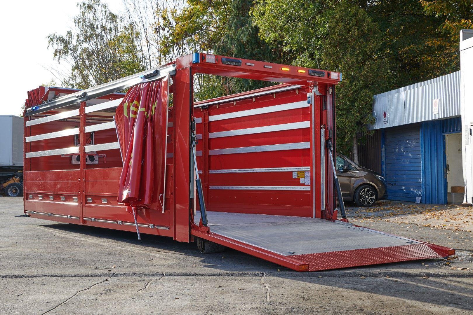 Abrollbehälter AB-Logistik Feuerwehr Stadtallendorf
