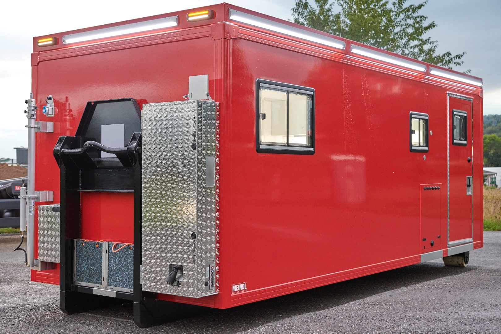 Abrollbehälter AB-Mobile Wache FW Hannover Aufenthalt Feuerwehr