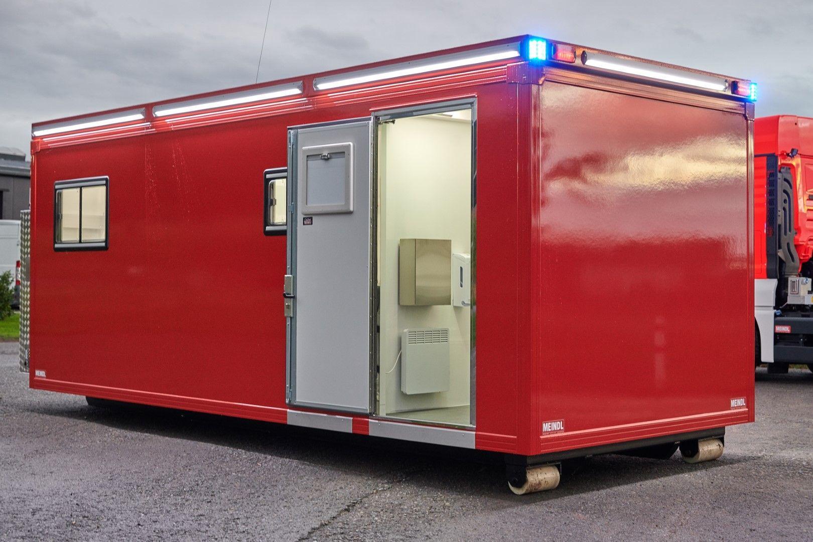 Abrollbehälter AB-Mobile Wache FW Hannover Aufenthalt Feuerwehr