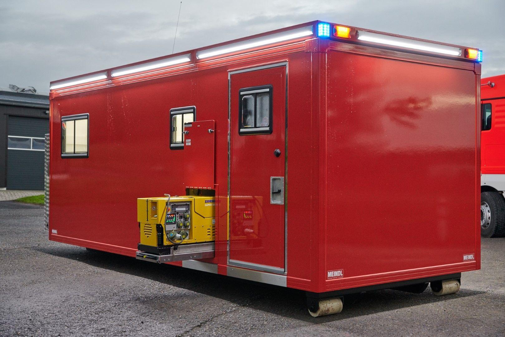 Abrollbehälter AB-Mobile Wache FW Hannover Aufenthalt Feuerwehr