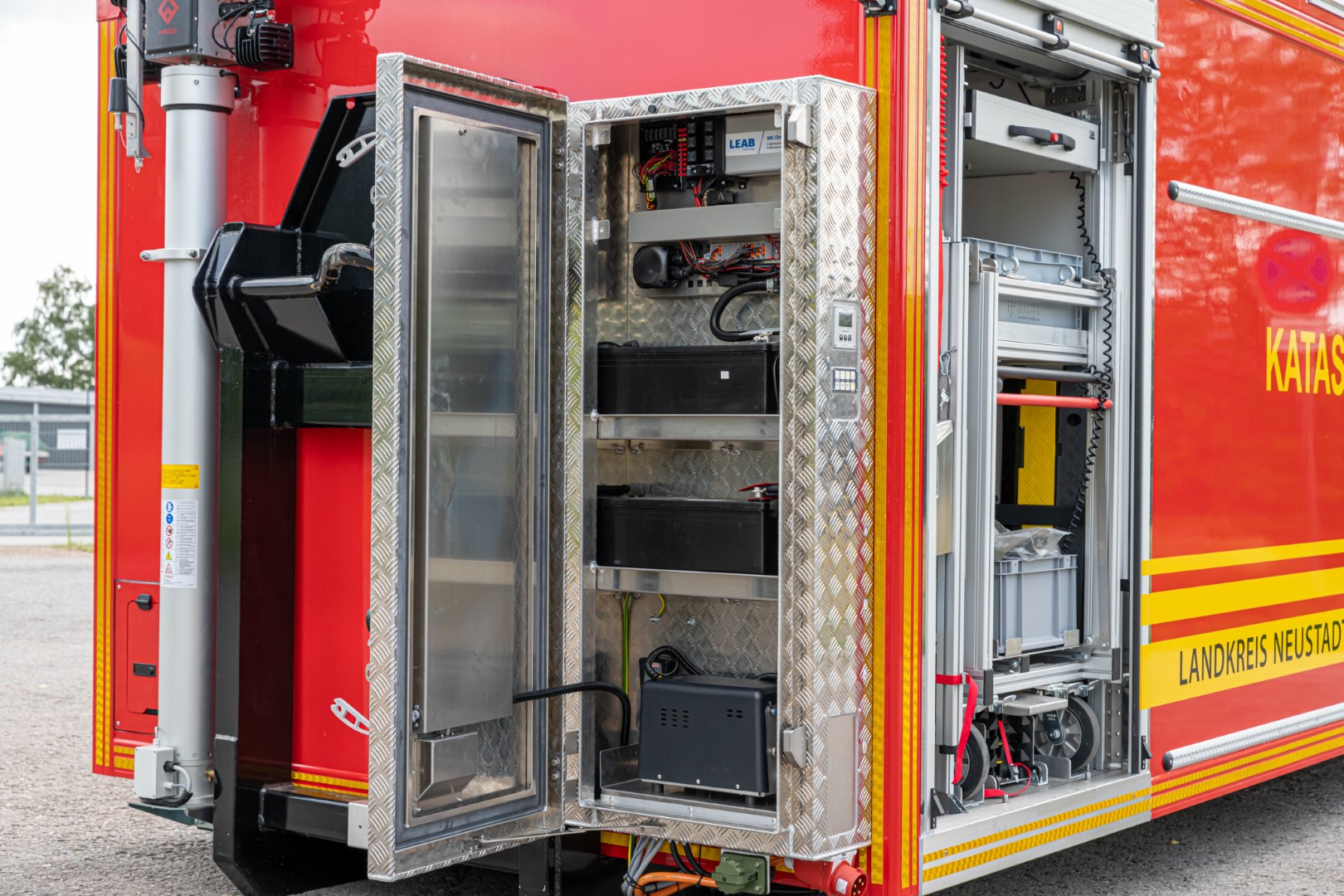 Abrollbehälter AB-Logistik Feuerwehr