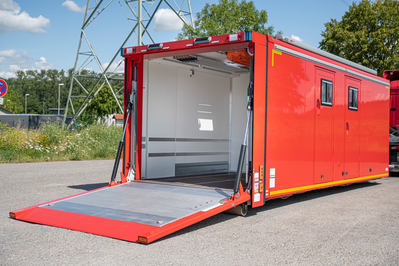 Abrollbehälter für Wechelladerfahrzeug, Feuerwehr Landkreis Nienburg, AB Hygiene Logistik