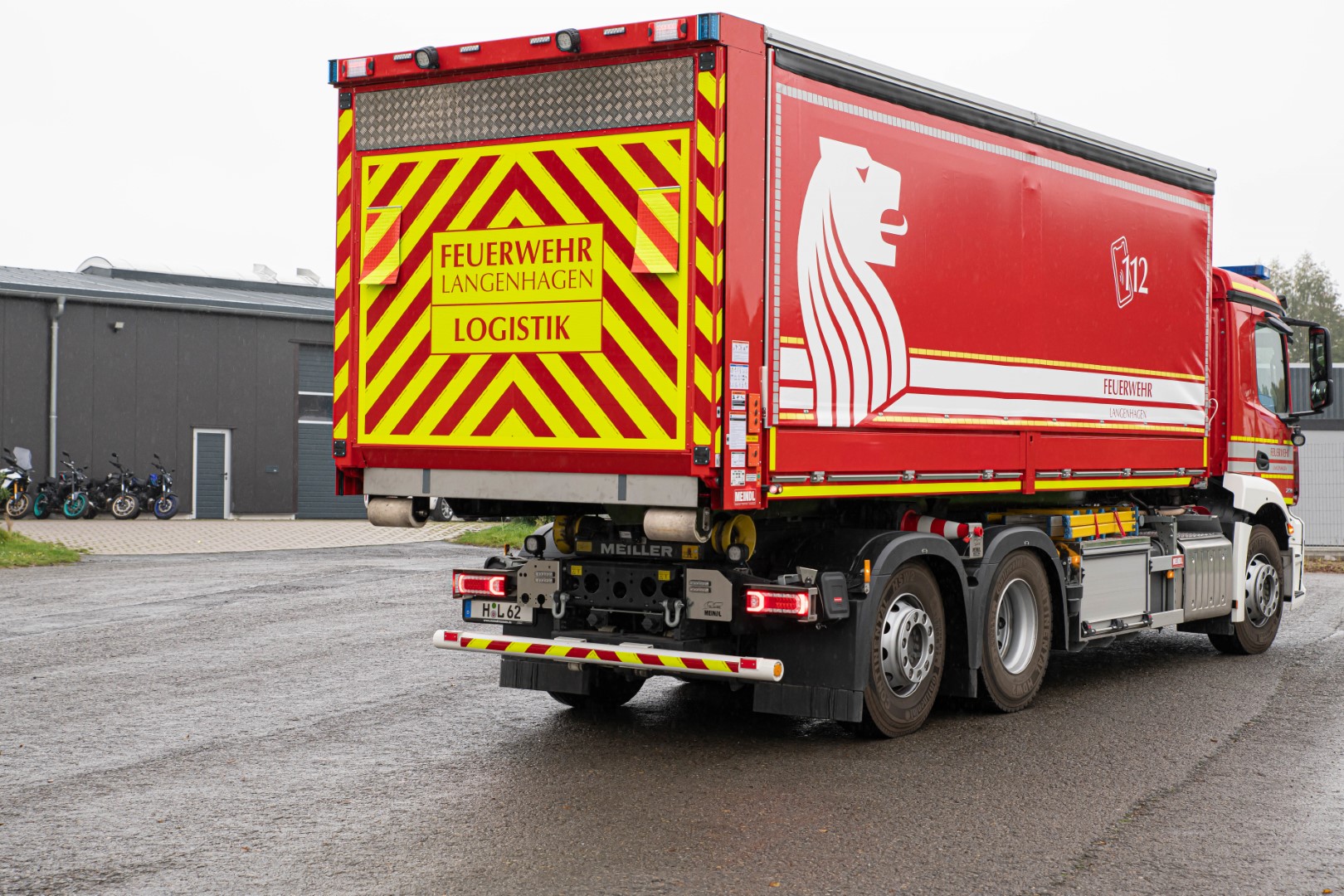 Abrollbehälter AB-Logistik Feuerwehr