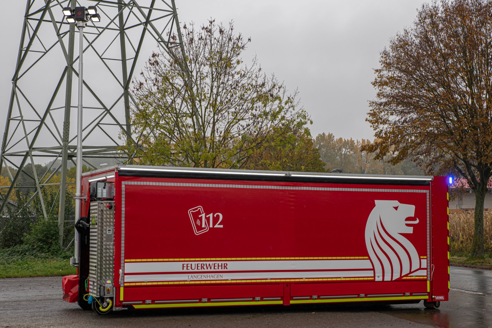 Abrollbehälter AB-Logistik Feuerwehr