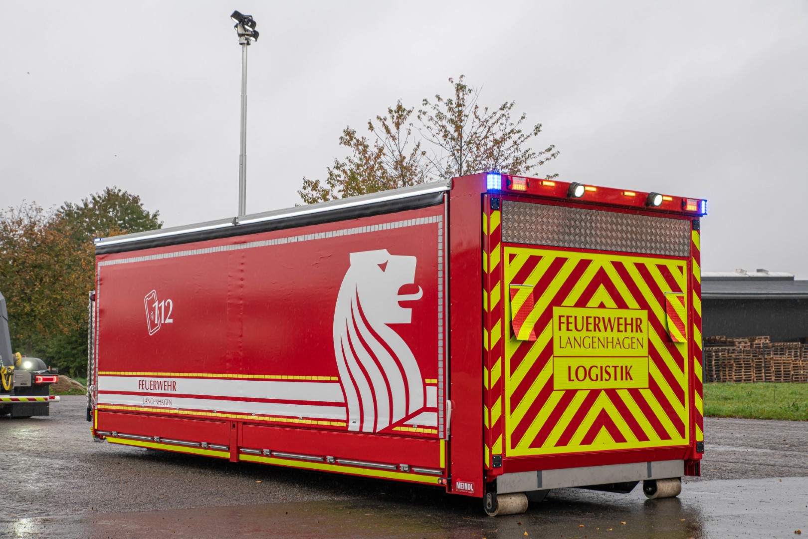 Abrollbehälter AB-Logistik Feuerwehr