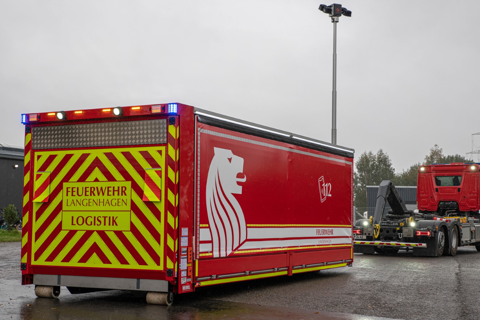 Abrollbehälter AB-Logistik Feuerwehr