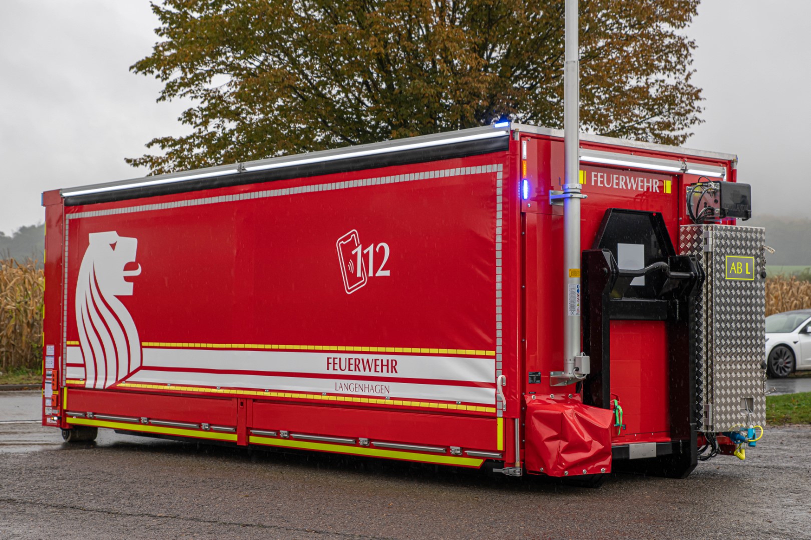 Abrollbehälter AB-Logistik Feuerwehr