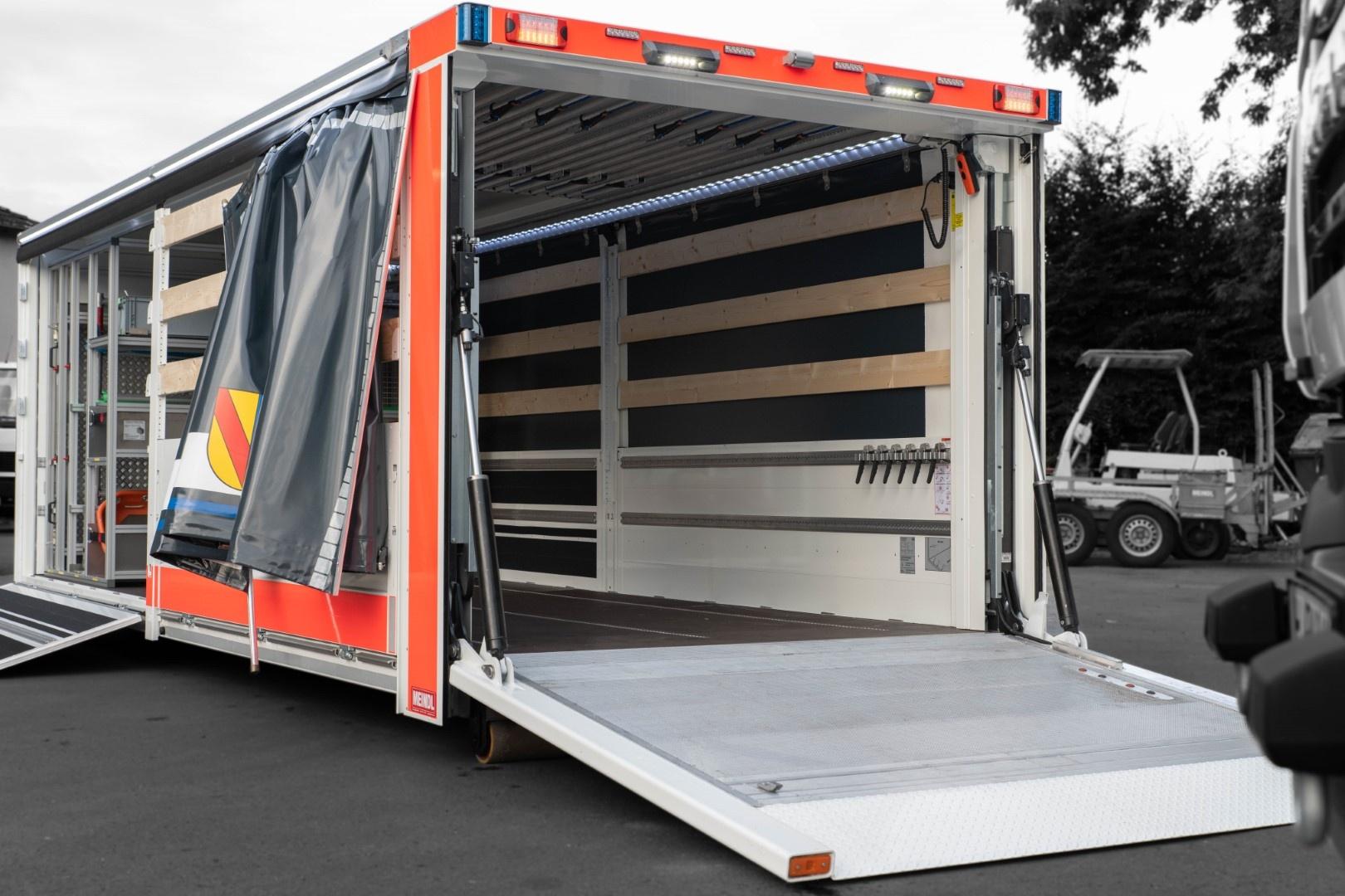 Abrollbehälter AB-Logistik Feuerwehr Emmendingen