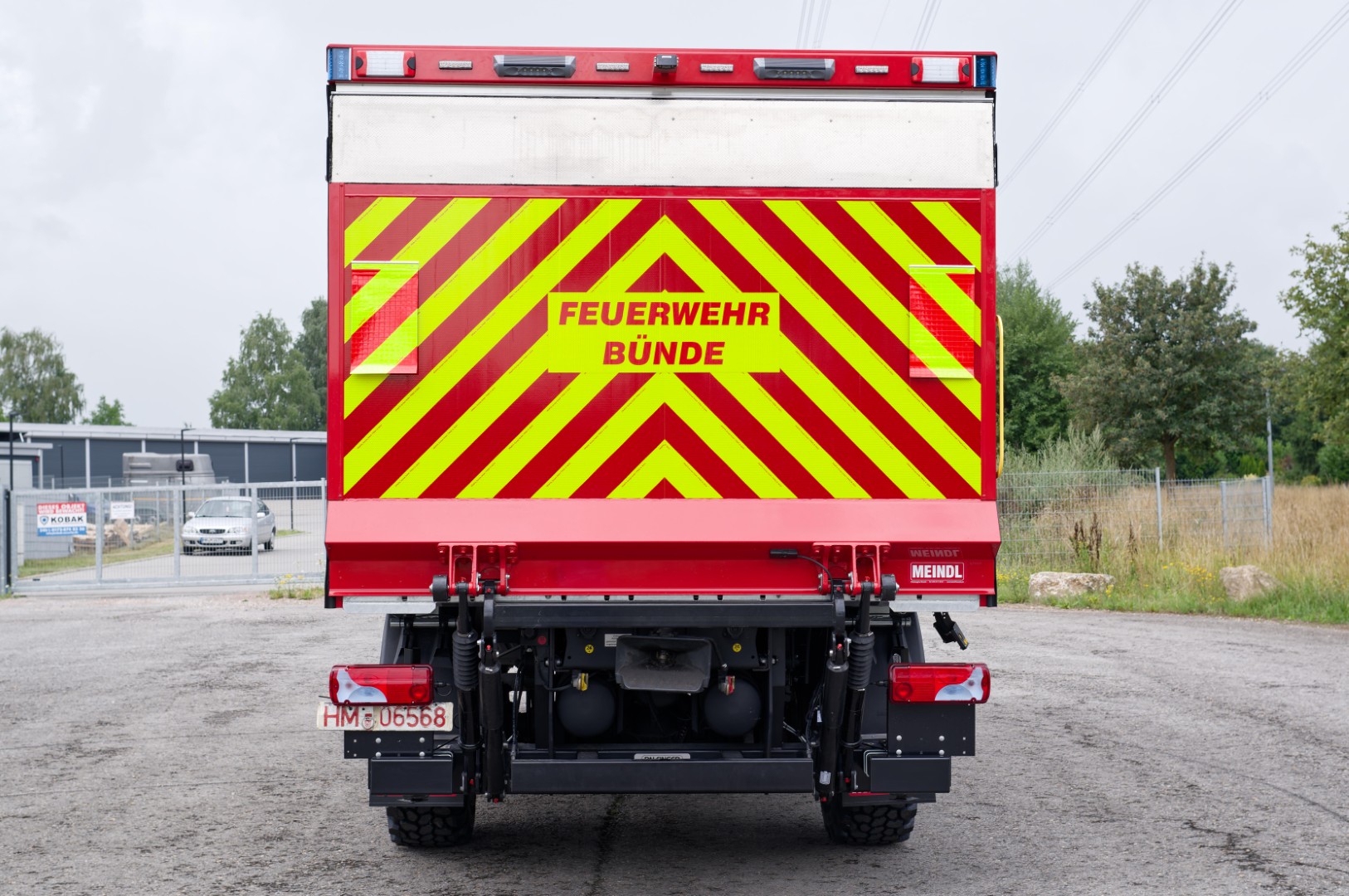 Feuerwehr Bünde Gerätewagen Logitstik 1 GWL1, Meindl Fahrzeugbau GmbH Hameln 