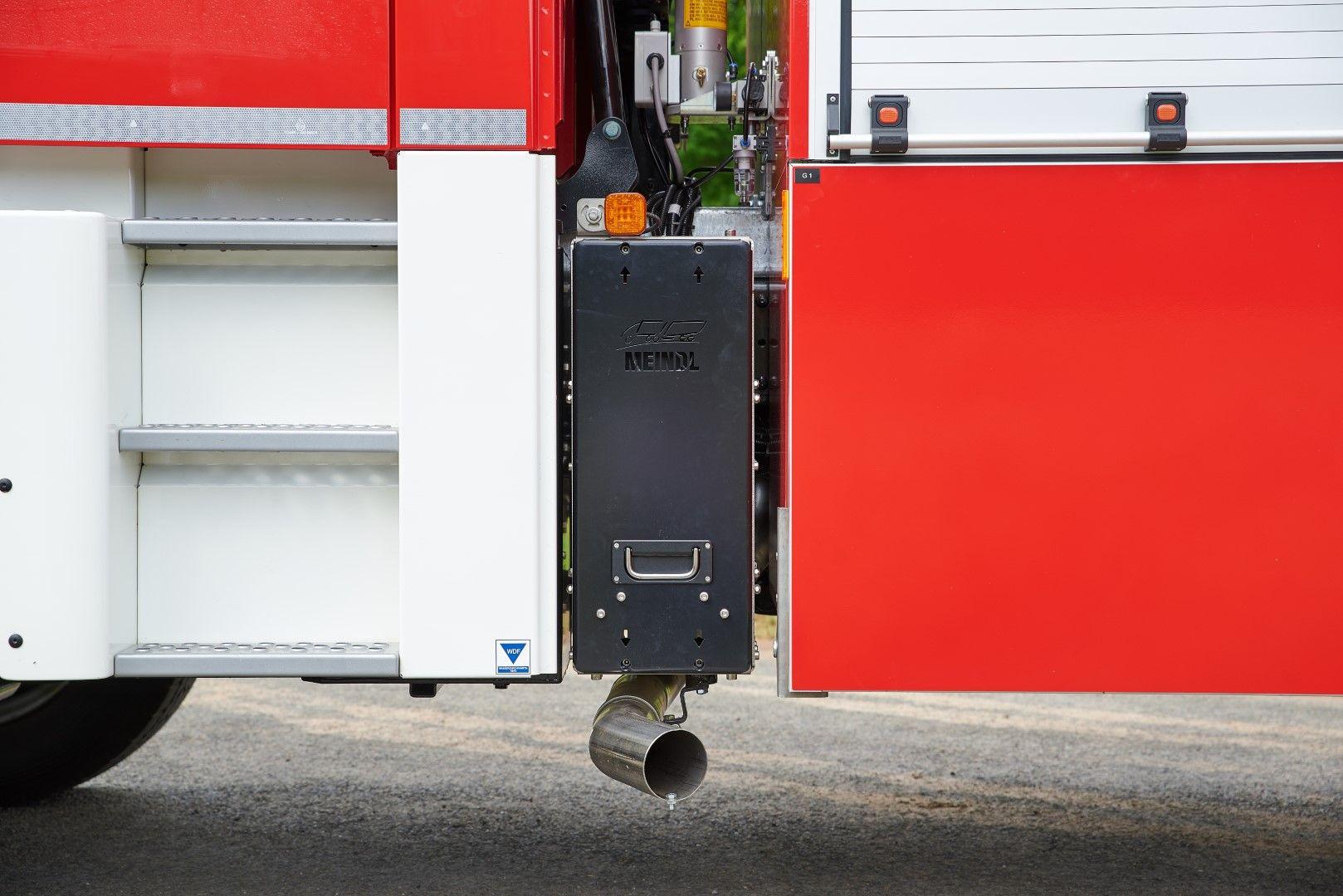 Batterieauszug für Gerätewagen Edelstahl platzsparend