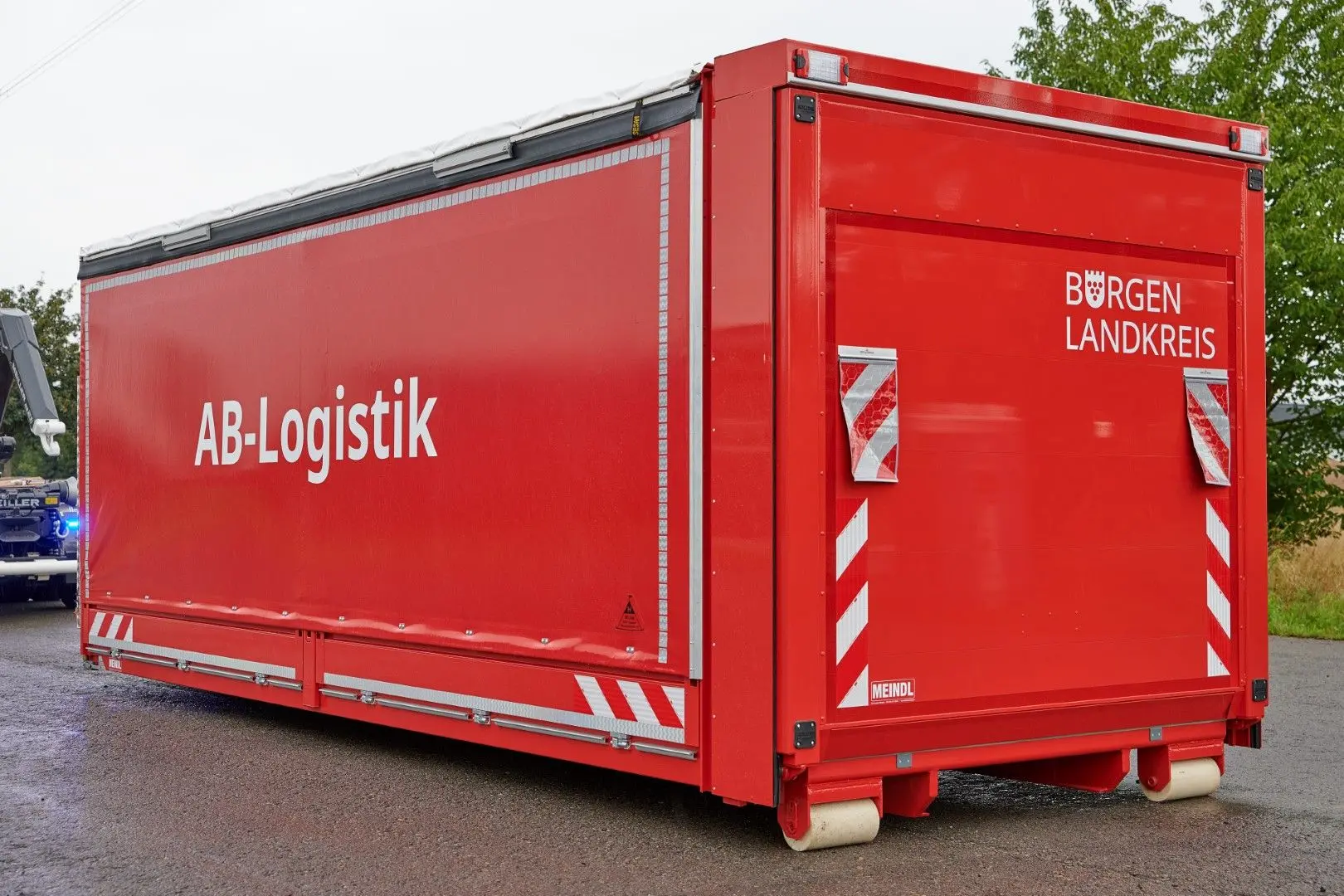 AB-Logistik Abrollbehälter Logistik FW Burgenlandkreis