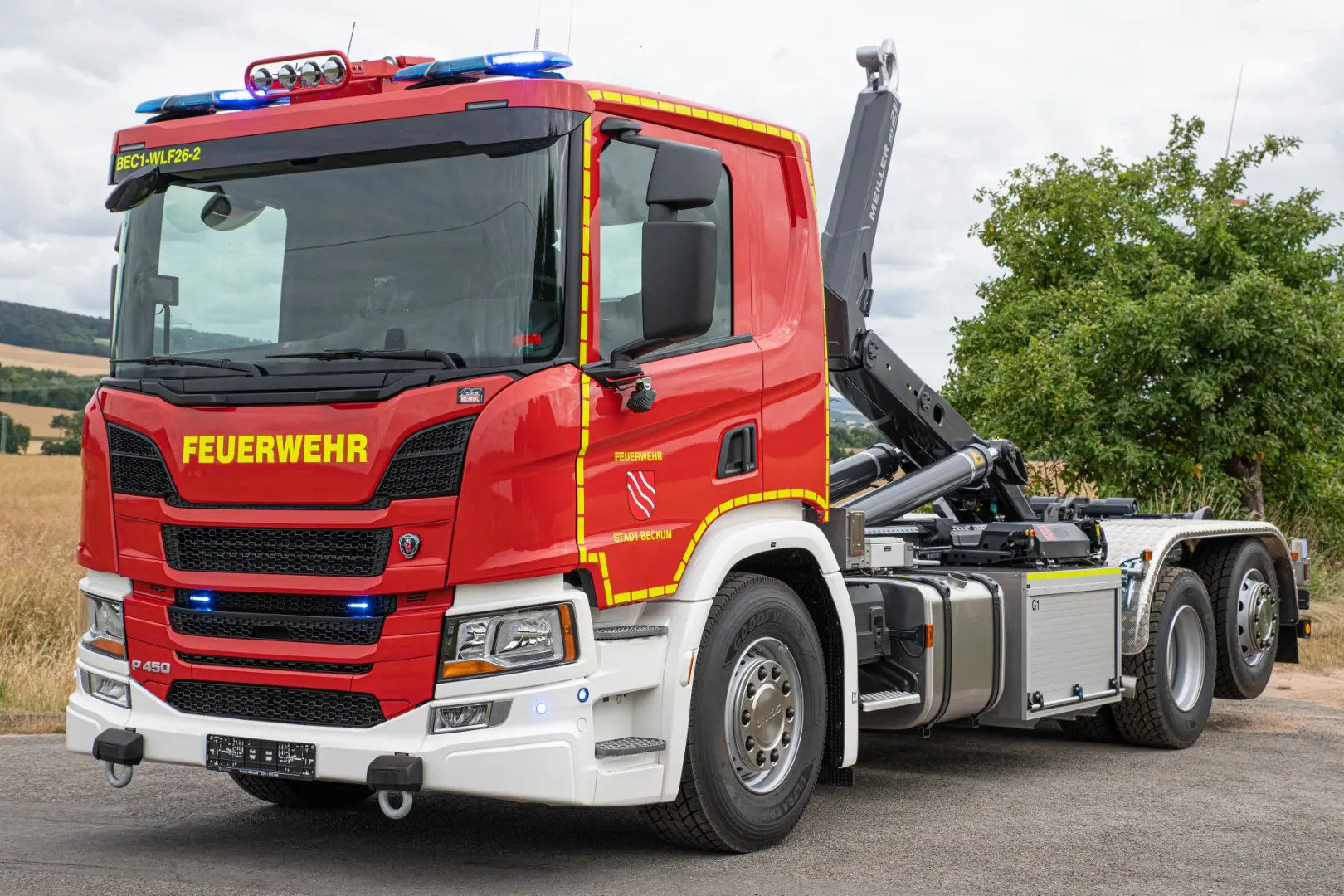 Wechsellader WLF Feuerwehr Beckum