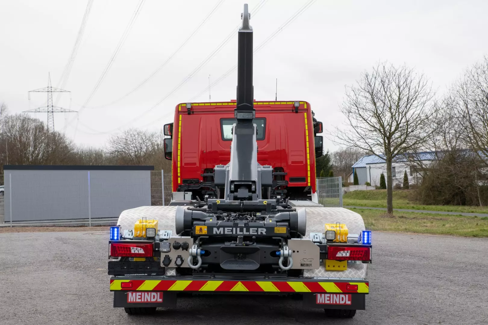 Wechsellader WLF Feuerwehr Beckum Rotzler Treibmatic Meiller