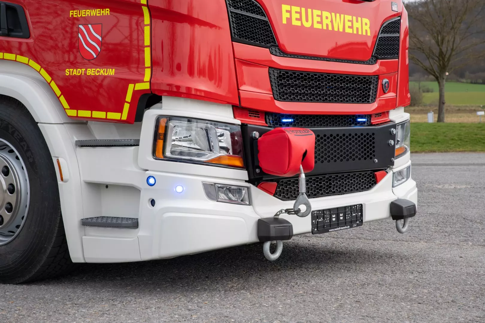 Wechsellader WLF Feuerwehr Beckum Rotzler Treibmatic Meiller