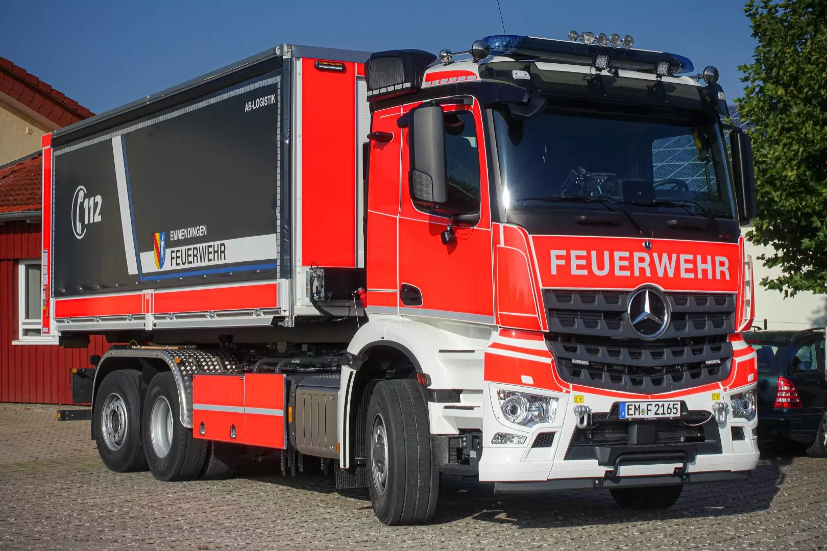 Abrollbehälter AB-Logistik Feuerwehr Emmendingen